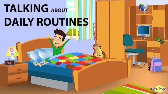 Talking about daily routines Talking about daily routines
