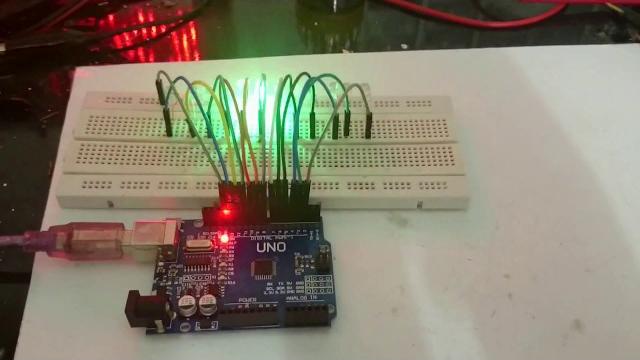 Led chaser using arduino and 12 leds (with code) Led chaser using arduino and 12 leds (with code)