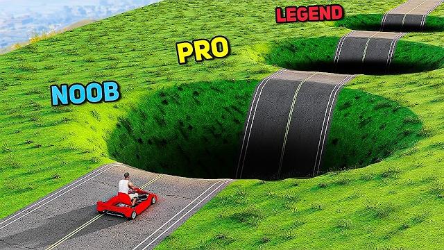 Go karts vs pot holes in gta 5 Go karts vs pot holes in gta 5