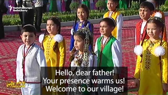 A potemkin village for the turkmen president A potemkin village for the turkmen president