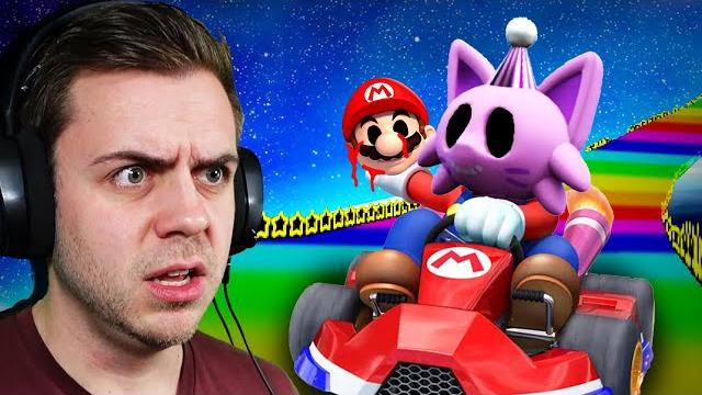Mario kart, but it's a horror game... Mario kart, but it's a horror game...