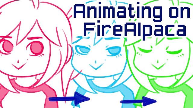 How to animate on firealpaca How to animate on firealpaca