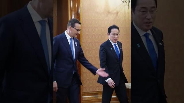 Prime miniser kishida visits poland Prime miniser kishida visits poland