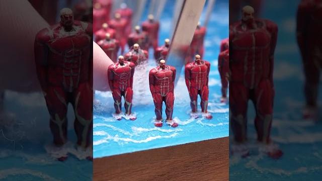 Eren founding titan rumbling diorama model making & painting (the final season of attack on titan) Eren founding titan rumbling diorama model making & painting (the final season of attack on titan)
