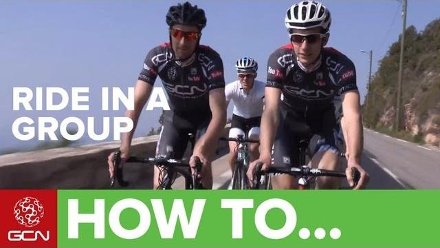 How to ride in a group - an introduction How to ride in a group - an introduction