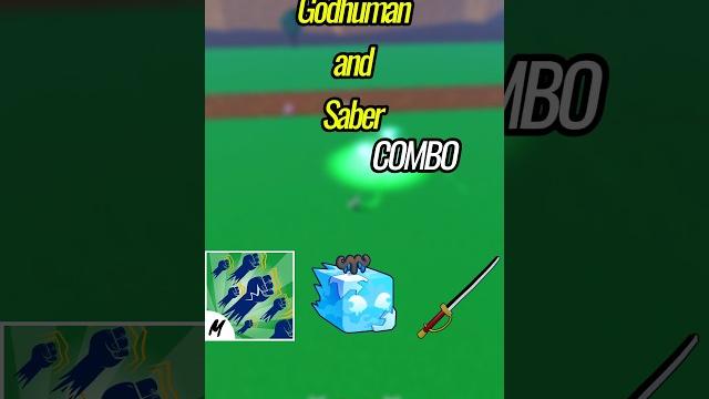 Godhuman and saber combo #roblox #bloxfruit #basic #combo #saber #godhuman #fastestcombo #bountyhunt Godhuman and saber combo #roblox #bloxfruit #basic #combo #saber #godhuman #fastestcombo #bountyhunt