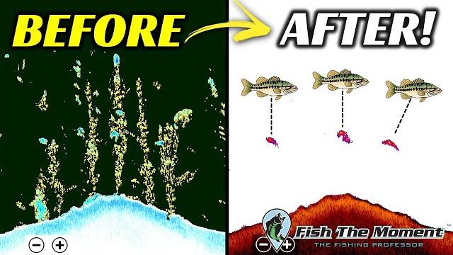 Transform your fish finder image in 5 minutes – ideal fish finder settings for finding bass Transform your fish finder image in 5 minutes – ideal fish finder settings for finding bass