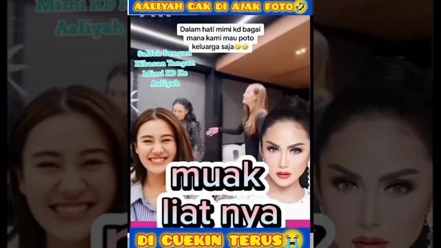 Aaliyah massaid gak di ajakin foto sama krisdayanti #shorts #aaliyahmasaid #krisdayanti Aaliyah massaid gak di ajakin foto sama krisdayanti #shorts #aaliyahmasaid #krisdayanti