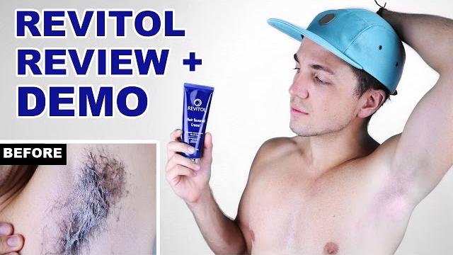 Revitol review + demo - removing armpit hair Revitol review + demo - removing armpit hair