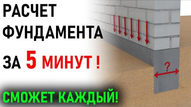 Расчет фундамента в 2 действия - сможет даже школьник | проектирование фундаментов ижс Расчет фундамента в 2 действия - сможет даже школьник | проектирование фундаментов ижс
