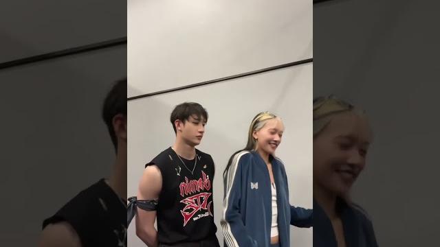 Bang chan with sister hannah bahng Bang chan with sister hannah bahng