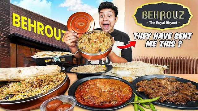 Trying newly launched food items of behrouz biryani!!! biryani, chicken tikka masala & gosht haleem Trying newly launched food items of behrouz biryani!!! biryani, chicken tikka masala & gosht haleem