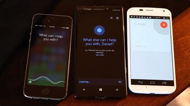 Cortana vs siri vs google now battle Cortana vs siri vs google now battle