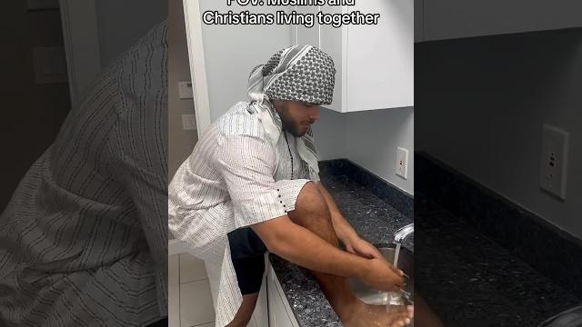 Muslim and christians living together #arab #middleeasteen #muslim #christian #shorts #funny Muslim and christians living together #arab #middleeasteen #muslim #christian #shorts #funny