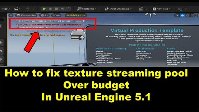 How to fix texture streaming pool over budget in unreal engine 5| unreal engine tutorial || ue5 How to fix texture streaming pool over budget in unreal engine 5| unreal engine tutorial || ue5