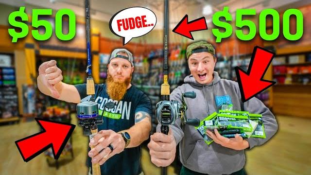 1v1 cheap vs expensive budget fishing challenge (winner takes all) ft. fishing with norm 1v1 cheap vs expensive budget fishing challenge (winner takes all) ft. fishing with norm