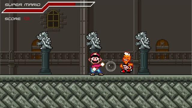 Mario combat Mario combat