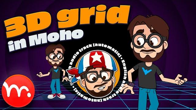 Многоязычный учебник - 3d-сетка в moho Многоязычный учебник - 3d-сетка в moho