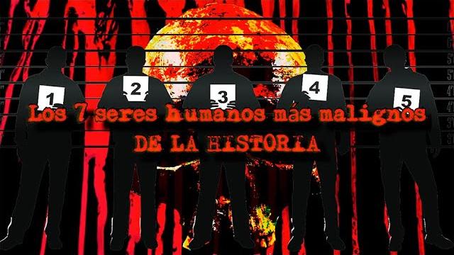 Top: las 7 personas más malas en la historia de la humanidad Top: las 7 personas más malas en la historia de la humanidad