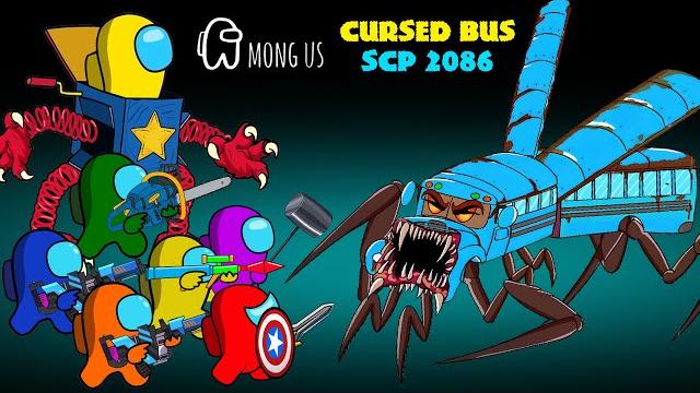 어몽어스 vs cursed bus (scp 2086) | among us animation 어몽어스 vs cursed bus (scp 2086) | among us animation