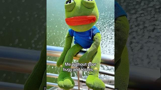 I miss you #fyp #cute #sad #plushie #frog #missyou I miss you #fyp #cute #sad #plushie #frog #missyou