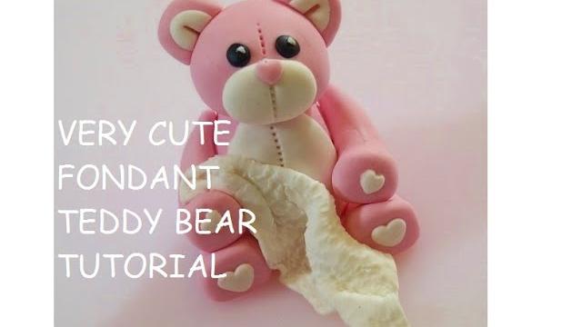 Teddy bear cake topper - how to Teddy bear cake topper - how to