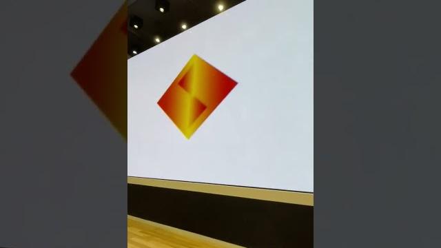 Playstation 1 on a 35-foot screen Playstation 1 on a 35-foot screen