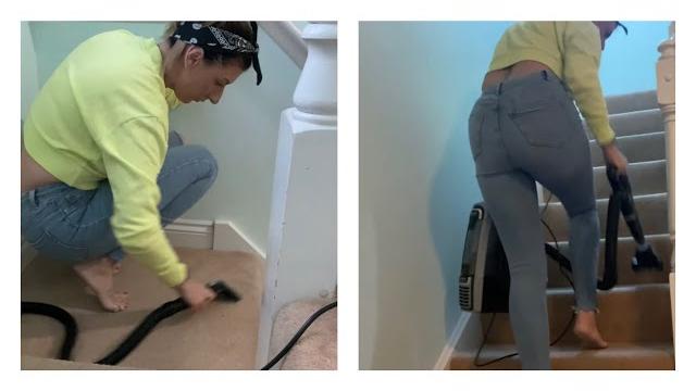 Testing out the vax platinum smartwash carpet cleaner - vacuuming and shampooing my stairs Testing out the vax platinum smartwash carpet cleaner - vacuuming and shampooing my stairs