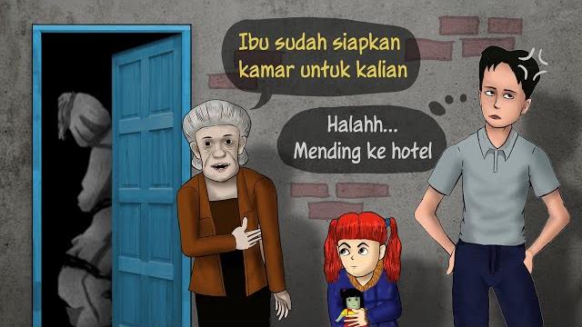 Kisah menantu sombong 1 - gak tahan di rumah mertua #horormisteri | kartun hantu, animasi pocong Kisah menantu sombong 1 - gak tahan di rumah mertua #horormisteri | kartun hantu, animasi pocong