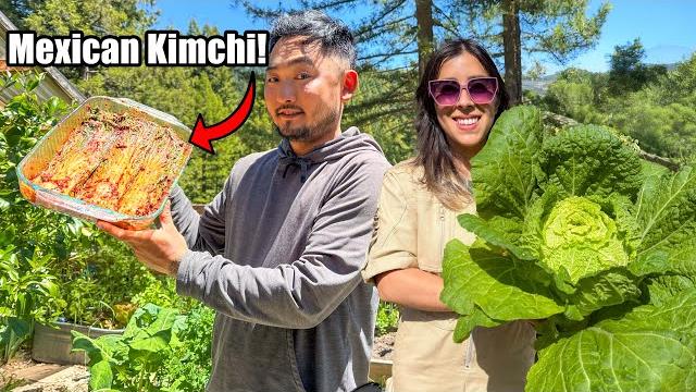 First large homestead harvest | let's make kimchi First large homestead harvest | let's make kimchi