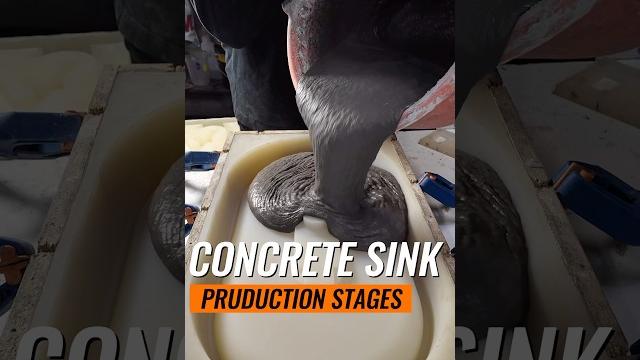 How to make a sink out of concrete #concrete How to make a sink out of concrete #concrete
