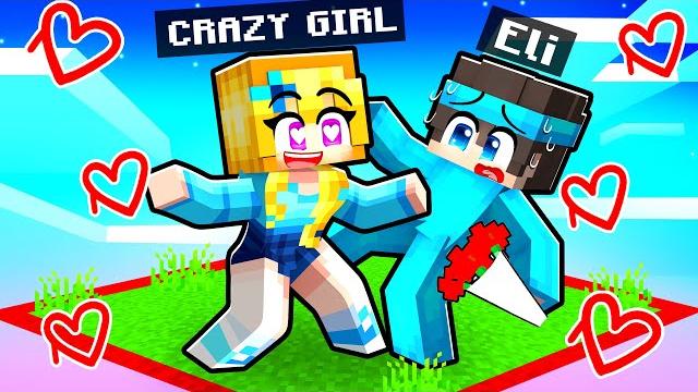 Eli dates a blue crazy girl on a one chunk in minecraft! Eli dates a blue crazy girl on a one chunk in minecraft!