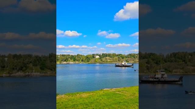 Паром ️ в городе тутаев ярославской области россии #переправа #russian #voyage #рф #travel #river Паром ️ в городе тутаев ярославской области россии #переправа #russian #voyage #рф #travel #river