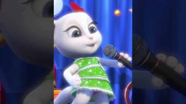 Singing fails! talking angela #shorts Singing fails! talking angela #shorts