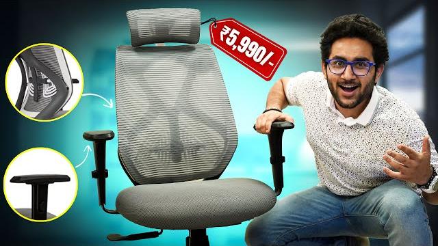 ₹6000 ergonomic chair - way better than i thought! ₹6000 ergonomic chair - way better than i thought!