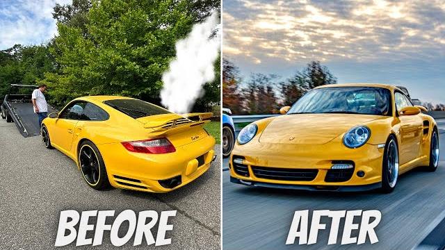 Full build | rebuilding a destroyed porsche 911 turbo! Full build | rebuilding a destroyed porsche 911 turbo!