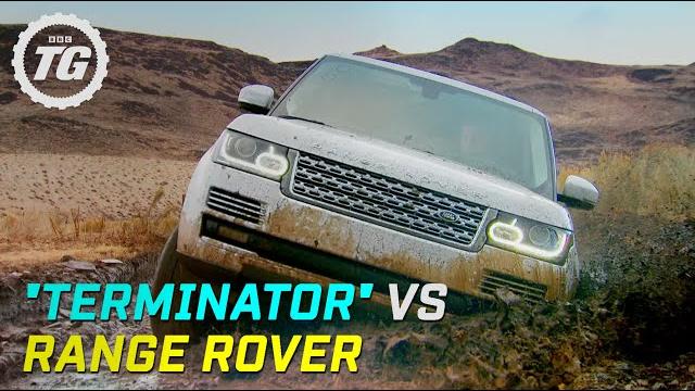 "terminator" vs range rover | top gear | series 19 "terminator" vs range rover | top gear | series 19