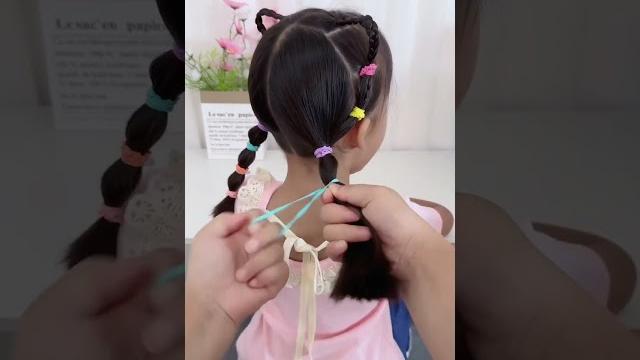 女儿喜欢的猫耳朵发型来啦~简单又好看 #儿童编发 #手残党也能学会的发型 #小辫小辫扎起来 女儿喜欢的猫耳朵发型来啦~简单又好看 #儿童编发 #手残党也能学会的发型 #小辫小辫扎起来