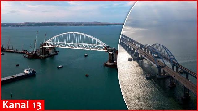 Russians prepare an alternative to crimean bridge; ukraine isolates peninsula from russia Russians prepare an alternative to crimean bridge; ukraine isolates peninsula from russia
