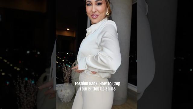 Fashion hack: how to crop your button up shirts #ootd #grwm #shorts #fashion #outfit #style #short Fashion hack: how to crop your button up shirts #ootd #grwm #shorts #fashion #outfit #style #short