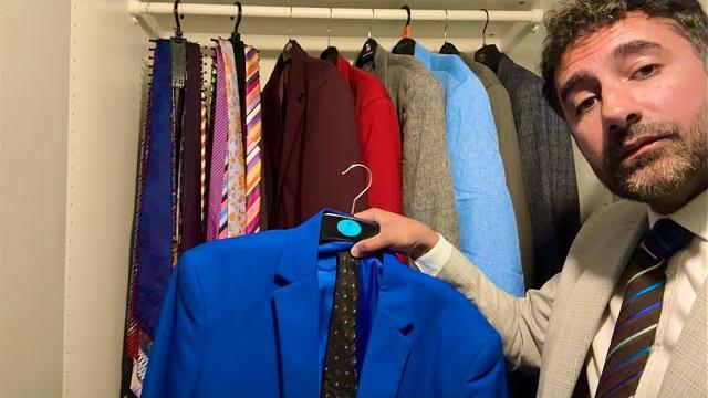 Asmr: exploring elegant jackets with ties to match Asmr: exploring elegant jackets with ties to match