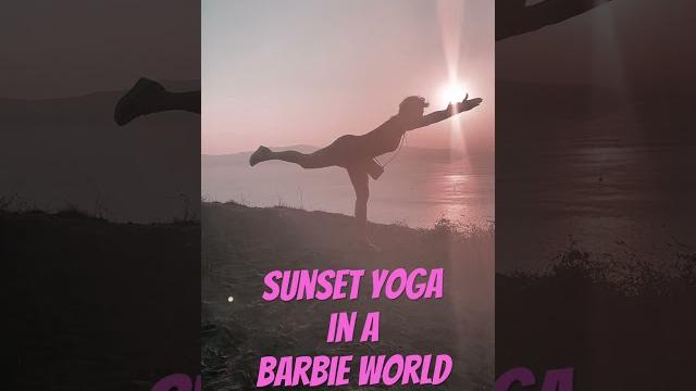 Barbie sunset yoga Barbie sunset yoga