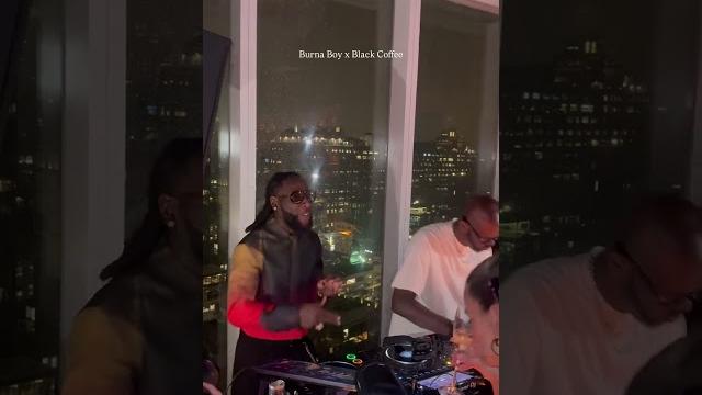 Black coffee & burna boy in nyc Black coffee & burna boy in nyc