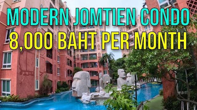Affordable 8,000 baht per month modern jomtien pattaya condo near beach - seven seas resort Affordable 8,000 baht per month modern jomtien pattaya condo near beach - seven seas resort