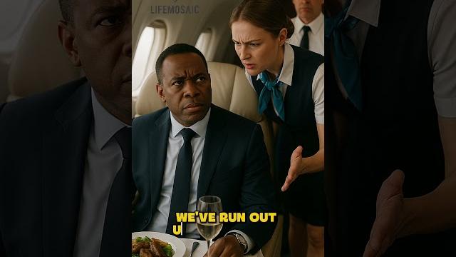 Airline staff denies meal to black ceo — gets fired after landing #shorts #story #black #movie Airline staff denies meal to black ceo — gets fired after landing #shorts #story #black #movie