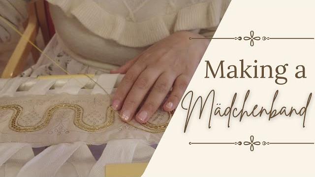 Gold, gold and more gold - creating a traditional austrian headwear for girls (mädchenband) Gold, gold and more gold - creating a traditional austrian headwear for girls (mädchenband)