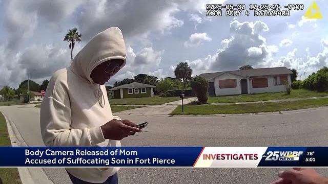 Preliminary autopsy: fort pierce boy died from suffocation, body cam shows mother’s calm response Preliminary autopsy: fort pierce boy died from suffocation, body cam shows mother’s calm response