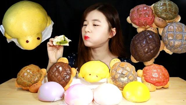 Asmr mukbang | 乌龟包tortoise bun | pumpkin | chocolate | purple sweet potato | 莲蓉包 | 豆蓉包 | 芋头包 |豆沙包 Asmr mukbang | 乌龟包tortoise bun | pumpkin | chocolate | purple sweet potato | 莲蓉包 | 豆蓉包 | 芋头包 |豆沙包