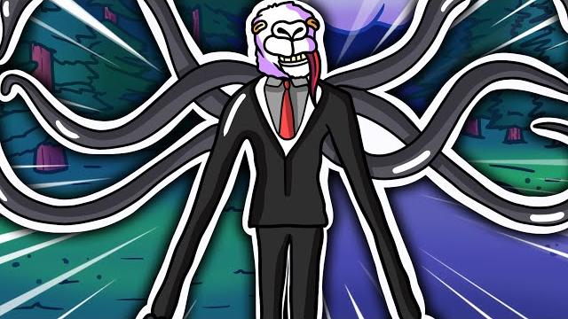 I was attacked by slender goat in goat simulator?! I was attacked by slender goat in goat simulator?!