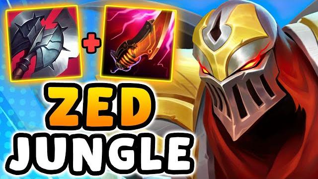 Zed is the fastest jungler in the game right now Zed is the fastest jungler in the game right now